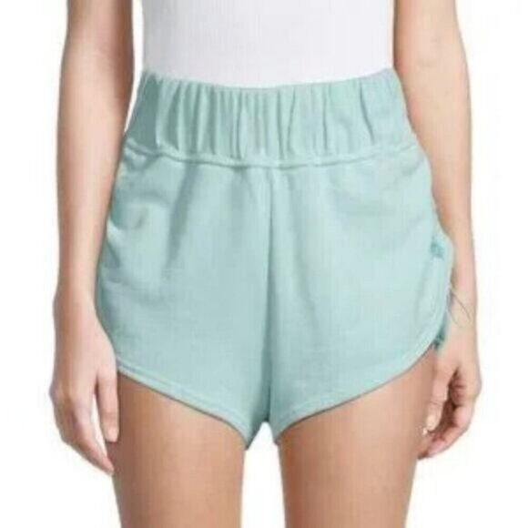 Free People Pants - Free People Side Cinched Shorts In Clear Skies